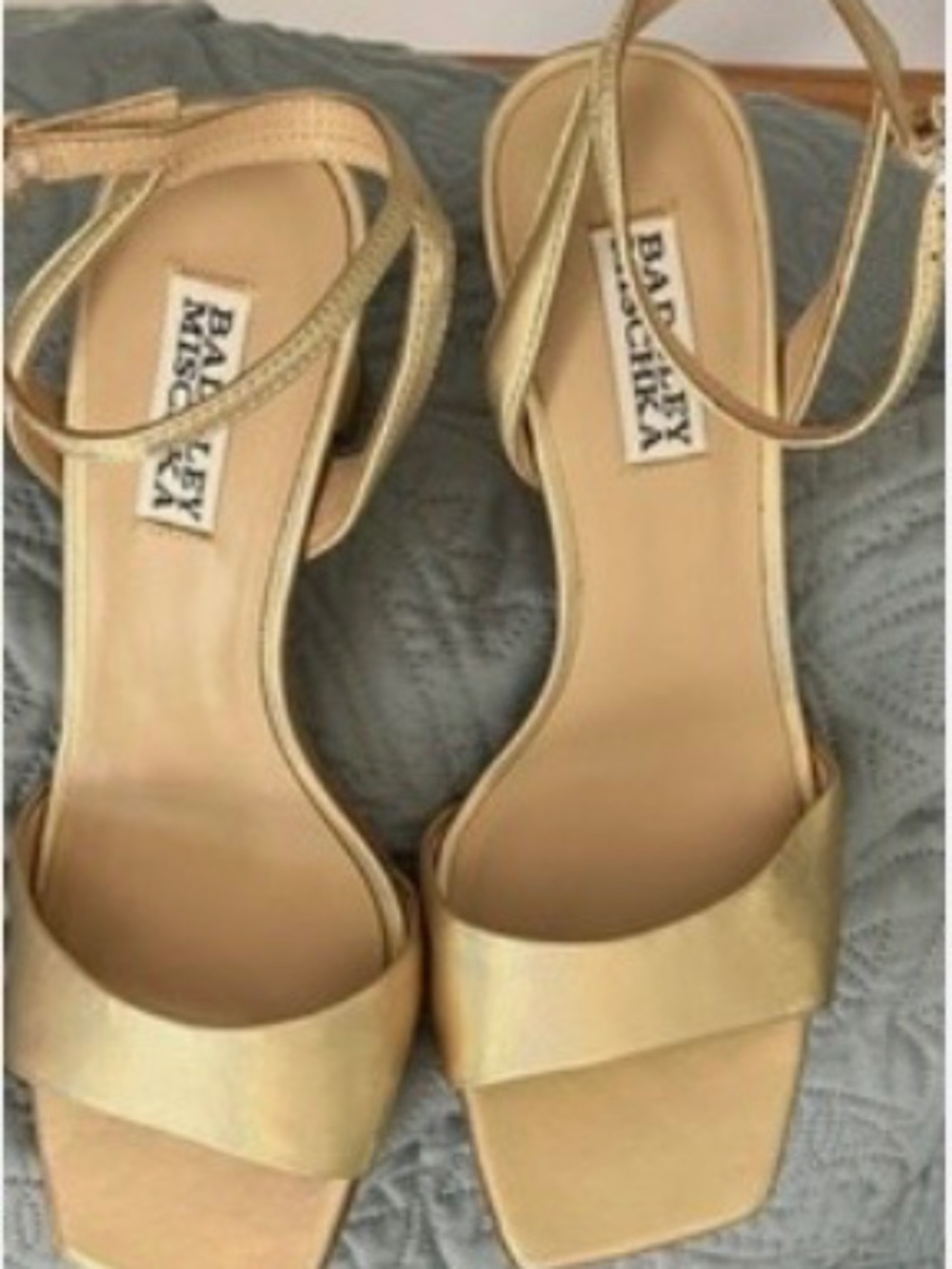 Badgley Mishka “ Cady” barely worn, size 7.5 with box and cloth bag